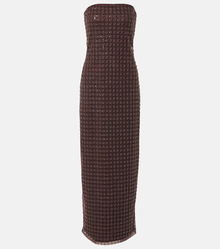 Rotate Beaded strapless maxi dress - Rotate - Modalova