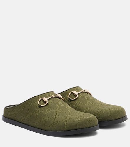 Gucci Zuecos New Sol GG de lona - Gucci - Modalova