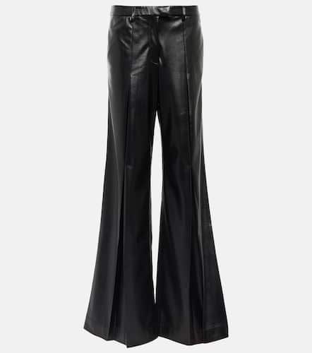 Vortico low-rise wide-leg faux leather pants - Aya Muse - Modalova
