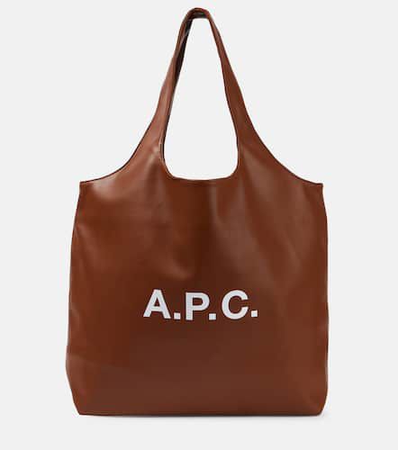 Ninon logo faux leather tote bag - A.P.C. - Modalova