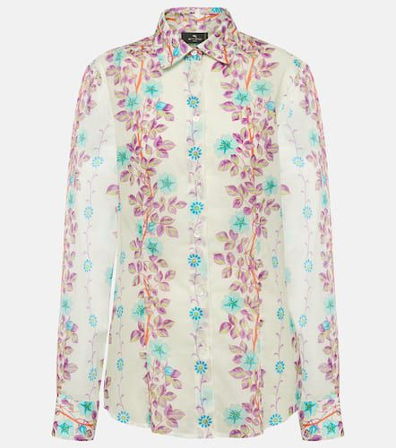 Etro Camisa de algodón floral - Etro - Modalova