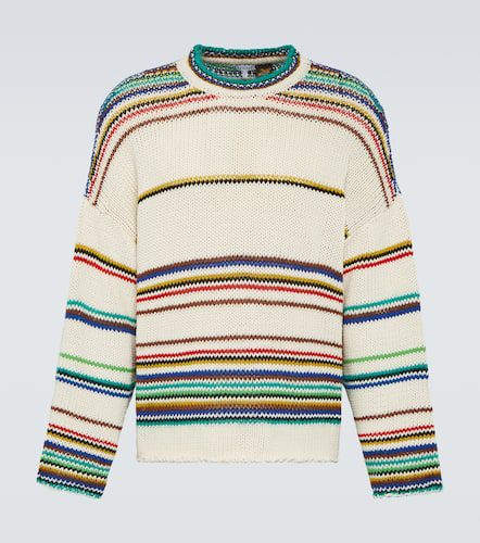 Paula's Ibiza striped cotton-blend sweater - Loewe - Modalova