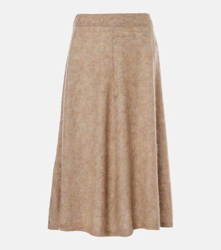 Wool and cashmere-blend midi skirt - Brunello Cucinelli - Modalova