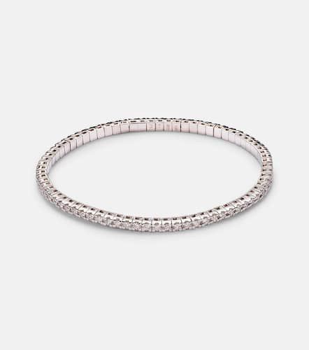 Bracciale Diamond Tennis Stretch in oro bianco 18kt con diamanti - Shay Jewelry - Modalova