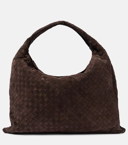 Bolso al hombro Hop Large de ante Intrecciato - Bottega Veneta - Modalova