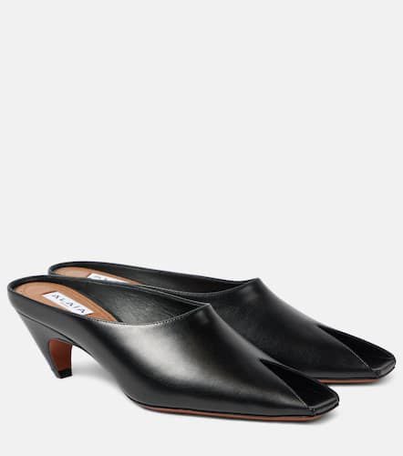 Alaïa Mules Spike 55 aus Leder - Alaia - Modalova