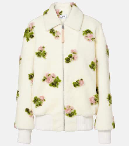 Chaqueta de forro polar floral - Loewe - Modalova