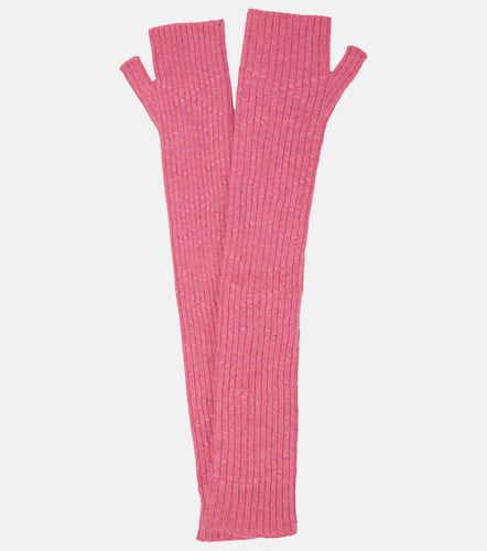 Barrie Fingerless cashmere gloves - Barrie - Modalova