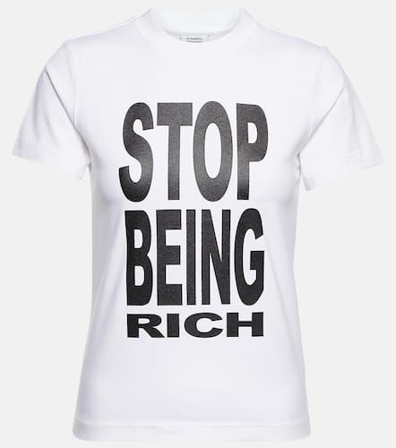 T-shirt imprimé en coton mélangé - Vetements - Modalova