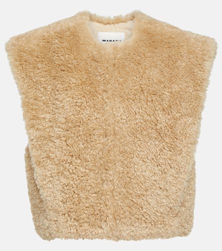 Feliz faux-shearling vest - Marant Etoile - Modalova