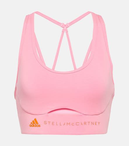 True strength recycled tech sports bra - adidas By Stella McCartney