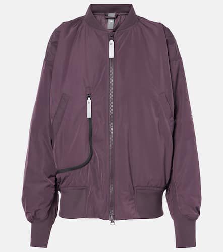 Ruched technical bomber jacket - Adidas by Stella McCartney - Modalova