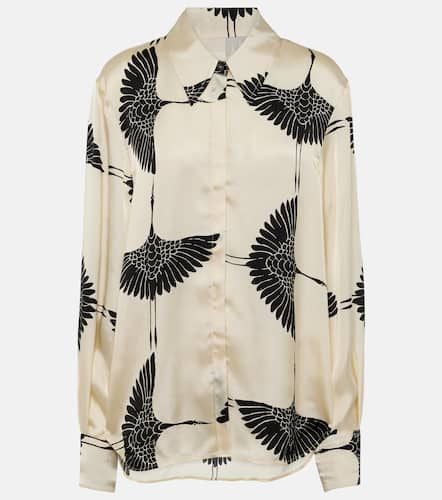 Khaite Minta printed twill shirt - Khaite - Modalova