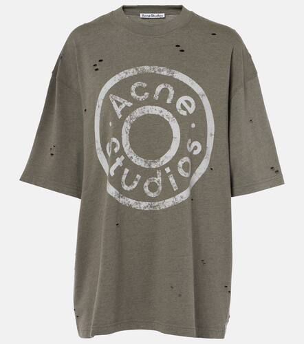 T-Shirt aus einem Baumwollgemisch - Acne Studios - Modalova