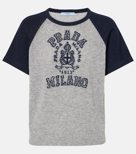 Prada T-Shirt aus Kaschmir - Prada - Modalova