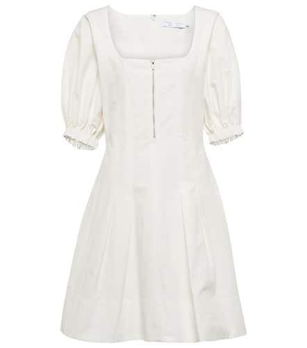 Label cotton and linen minidress - Proenza Schouler - Modalova