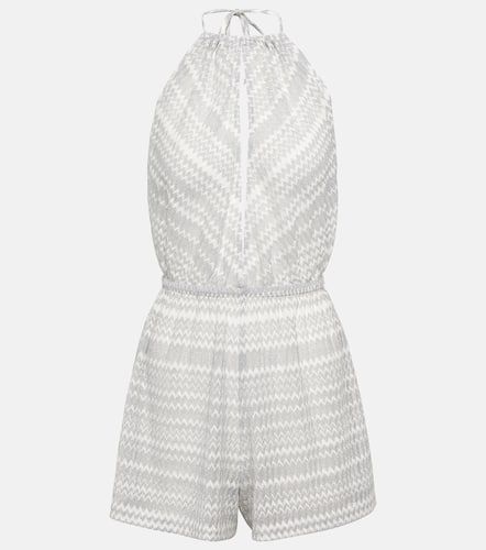 Mono con cuello halter en zigzag - Missoni Mare - Modalova