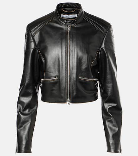 Acne Studios Chaqueta biker de piel - Acne Studios - Modalova