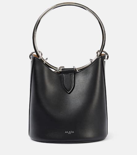 AlaÃ¯a Ring Medium leather bucket bag - Alaia - Modalova