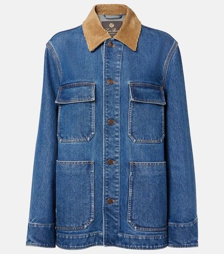 Loro Piana Jeansjacke mit Cord - Loro Piana - Modalova
