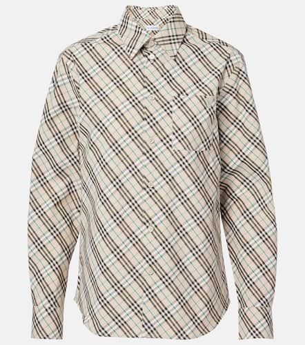 Camicia Check in cotone - Burberry - Modalova