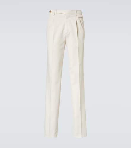 Pantalones chinos de mezcla de algodón - Brunello Cucinelli - Modalova