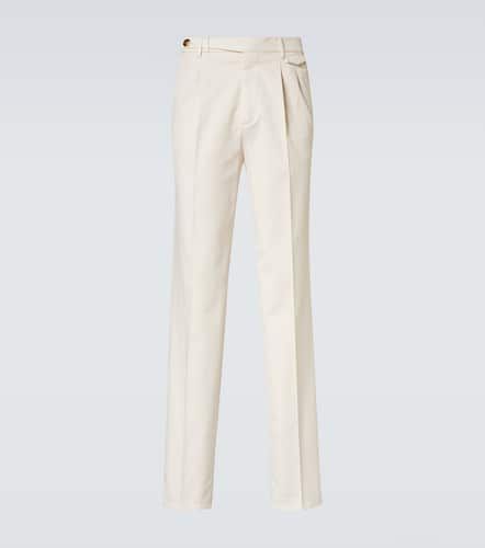 Pantalones chinos de mezcla de algodón - Brunello Cucinelli - Modalova