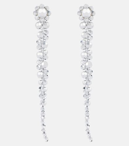 Drip crystal-embellished drop earrings - Simone Rocha - Modalova