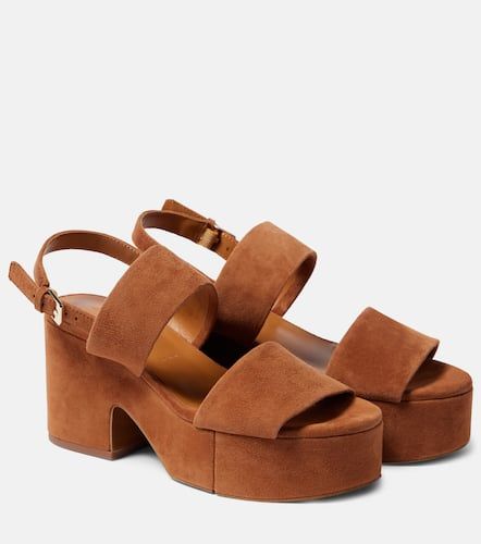 Sandalias con plataforma Cora4 de ante - Clergerie - Modalova