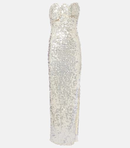 Opaline sequined strapless gown - Christopher Esber - Modalova