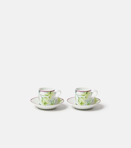 Set di due tazze da caffè e piattini Impero - Ginori 1735 - Modalova