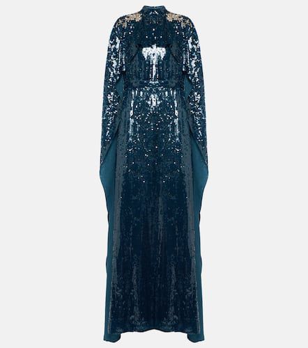 Erdem Caped sequined gown - Erdem - Modalova