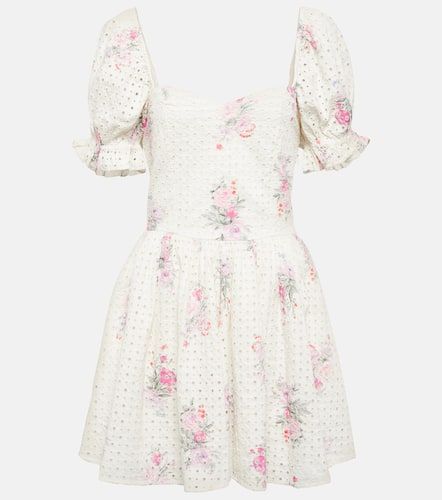 Robe Altima en coton à fleurs - LoveShackFancy - Modalova
