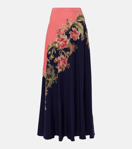 Printed silk crêpe de chine maxi skirt - Etro - Modalova