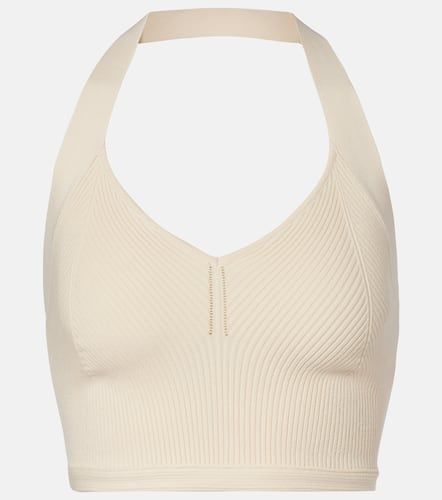 Top cropped in maglia di cotone - Wardrobe.NYC - Modalova