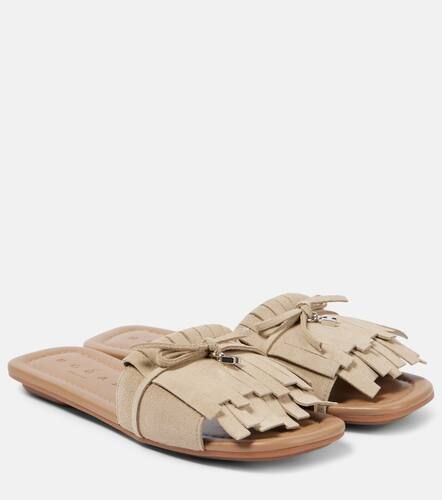 Hogan H685 fringed suede slides - Hogan - Modalova