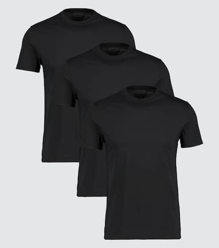 Set aus drei T-Shirts aus Baumwolle - Prada - Modalova