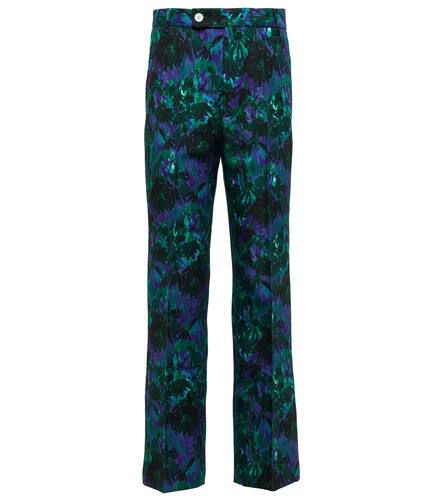 Plan C Pantalones florales cropped - Plan C - Modalova