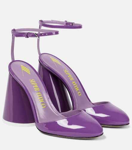 Luz patent leather slingback pumps - The Attico - Modalova