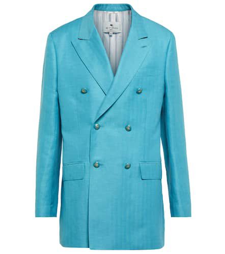 Etro Linen and silk blazer - Etro - Modalova