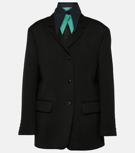 Prada Blazer aus Woll-Gabardine - Prada - Modalova