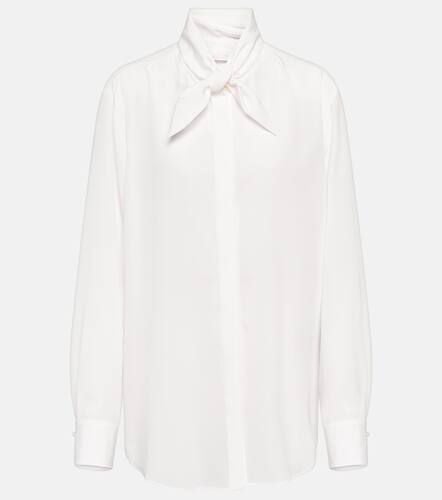 Chloé Tie-neck silk shirt - Chloe - Modalova