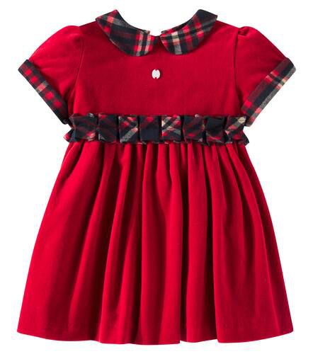 Baby - Abito in velluto e tartan - Patachou - Modalova