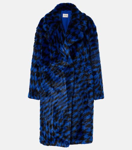 Bedruckter Mantel aus Faux Fur - Diane von Furstenberg - Modalova