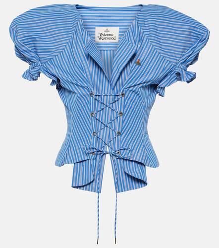 Kate striped cotton top - Vivienne Westwood - Modalova