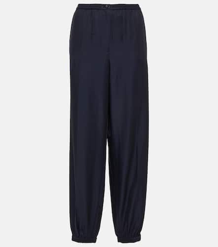 Taio silk and cotton tapered pants - Joseph - Modalova