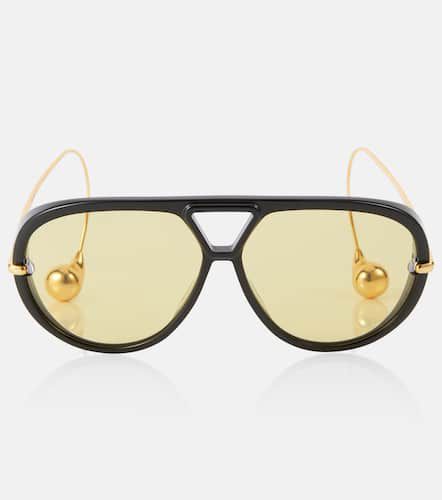 Gafas de sol de aviador Drop - Bottega Veneta - Modalova