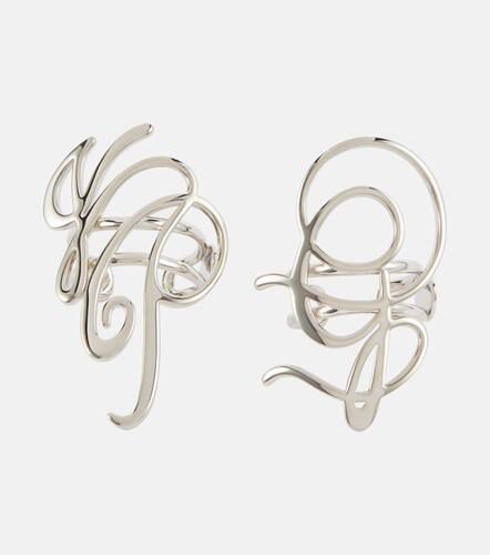 Set of two JGP signature rings - Jean Paul Gaultier - Modalova