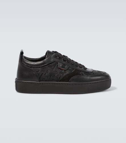 Happyrui leather-trimmed sneakers - Christian Louboutin - Modalova