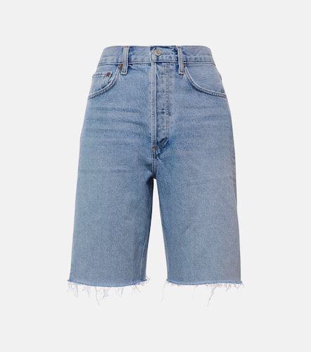 Shorts di jeans 90's a vita media - Agolde - Modalova